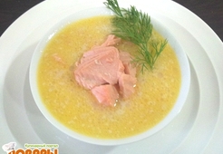 Суп из сёмги со сливками