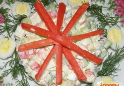 Рецепт: Морской салатик