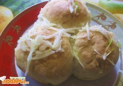 Рецепт: Пампушки к борщу