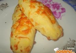 Рецепт: Палочки сырные к горячему кофе