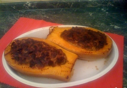 Рецепт: Тыква "де ля фарш")