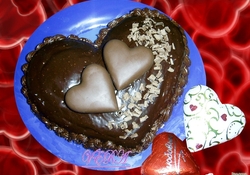 Рецепт: Торт "Услада моего сердца"