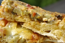 Шаг 2: Тем временем приготовить начинку. Цуккини …