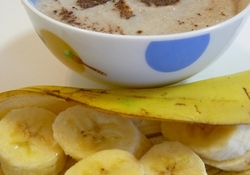 Рецепт: Банановый суп-пюре
