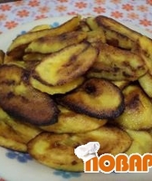 Жареные бананы (платано)