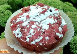 Рецепт: Свекольные кексы в микроволновке