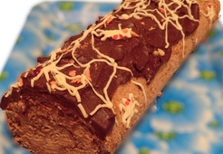 Рулет шоколадный на Хэллоуин