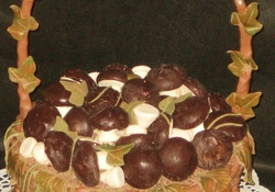 Рецепт: Грибочки из безе