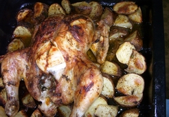 Курица с лимоном