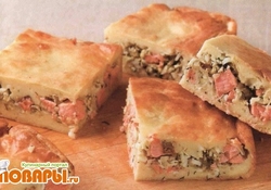 Рецепт: Пирог рыбный