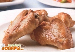 Запеченные куриные крылышки