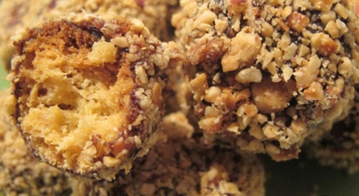 Песочно-ореховые печеньки