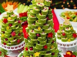 Новогодние роллы