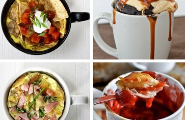 5 простых рецептов для микроволновой печи