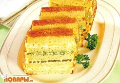 Торт со спаржей