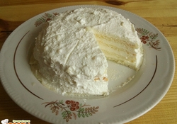 Рецепт: Тортик на день (по диете Дюкана)