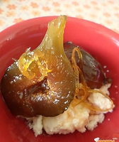 Варенье из зеленого инжира с апельсином и ароматом роз