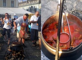 Жители Венгрии провели фестиваль рыбного супа