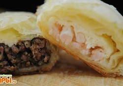 Рецепт: Слоёнки «Тортеллоне (Tortelloni)» 