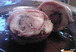 Куриные рулетики с беконом