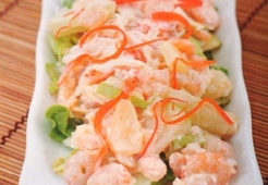 Салат "Кани фуруцу"