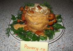 Рецепт: Блинный пенёк