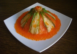 Рецепт: Салат "Шапка Ивана Грозного"