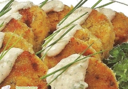 Рецепт: Овощные лепешки