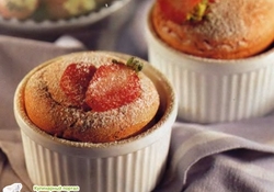 Рецепт: Маленькие розовые суфле