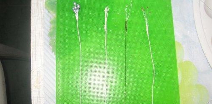 Шаг №4 МК Букетик от ивановна