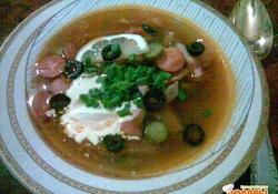 Рецепт: Солянка мясная сборная