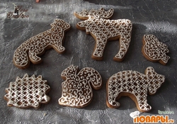 Рецепт: Пряники (Чешские рождественские)