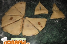 Шаг 5: Пироги делаются таким образом: раскатать …