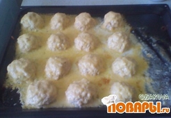 Шарики куриные в сливочном соусе