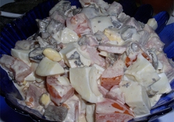 Рецепт: Салат с грибами