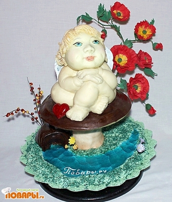 Фото «Торт "Купидон- мечтатель" от Natasha41»