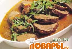 Жаркое в красном вине