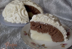 Торт с пудингом