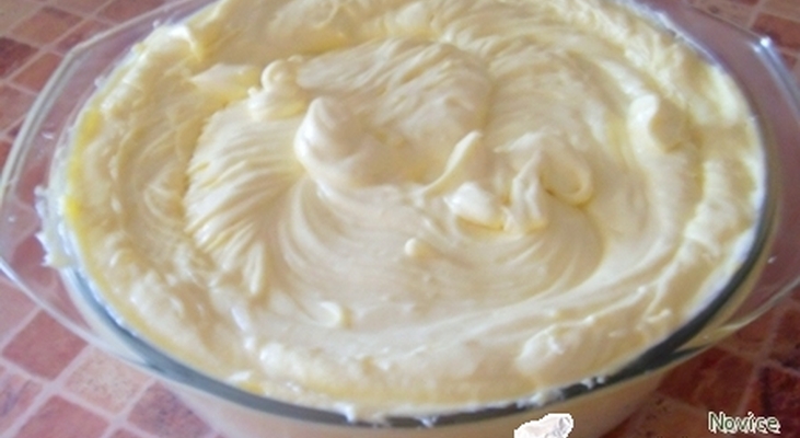 Крем заварной на желтках