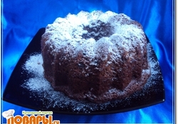 Рецепт: Постный сочный кекс