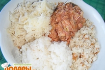 Шаг 2: Отвариваем рис до готовности, остужаем. …