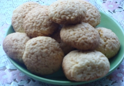 Рецепт: Печенье кокосовое
