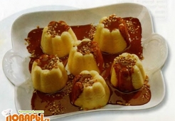 Рисовые пудинги с кремом