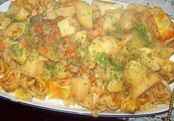 Рецепт: Штрудли морковные (немецкое блюдо)