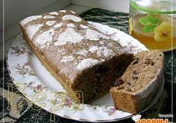 Рецепт: Пряный медовый кекс