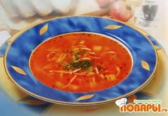 Уха по-дальневосточному из кальмаров