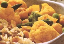 Овощи в соусе карри