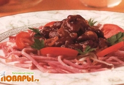 Окорок с фасолью