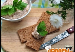 Рецепт: Паштет из консервированного лосося