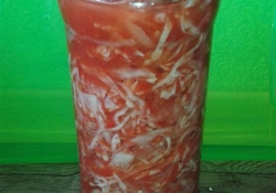 Рецепт: Капуста в томатном соке